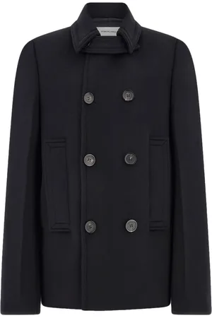 Salvatore Ferragamo Virgin wool-blend peacoat