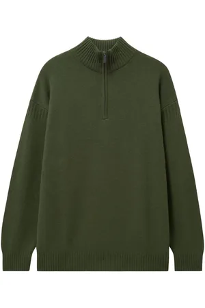 PRINGLE OF SCOTLAND Zip cashmere jumper