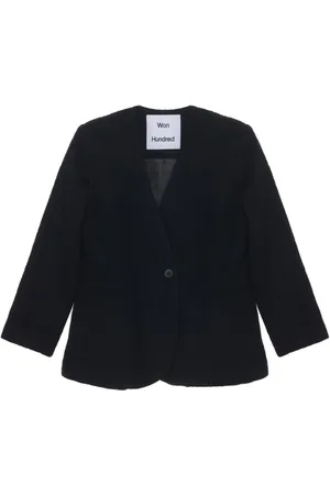 Won Hundred Collarless blazer