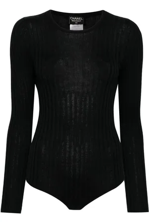 CHANEL 1997 one-pieced knitted top
