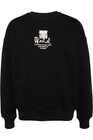 Musium Div. Graphic-print cotton sweatshirt