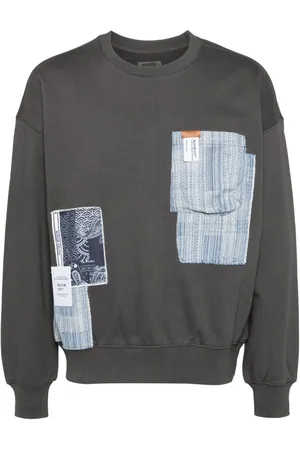 Musium Div. Patchwork sweatshirt