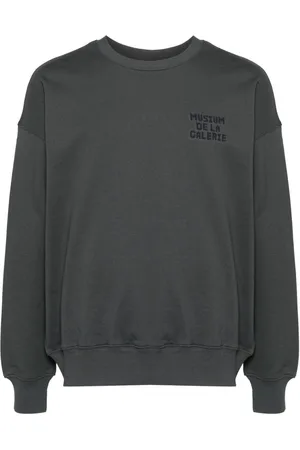 Musium Div. Embroidered-logo cotton sweatshirt