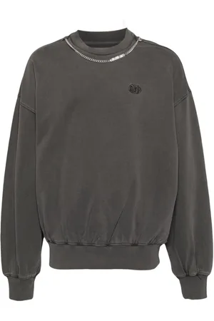 Musium Div. Logo-embroidered sweatshirt