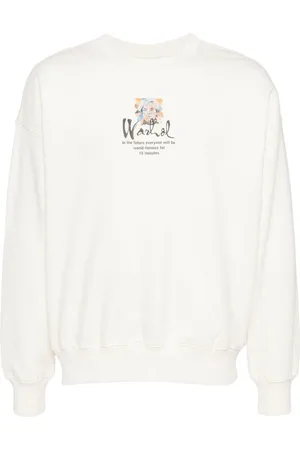 Musium Div. Mixed media sweatshirt