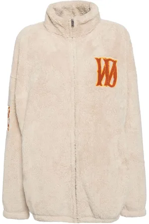 We11 Done Boucle Logo Fleece jacket