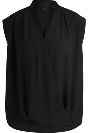 HUGO BOSS V-neck blouse