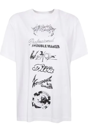 We11 Done Multi Logo T-shirt