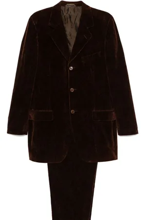ROMEO GIGLI 1990s velvet suit