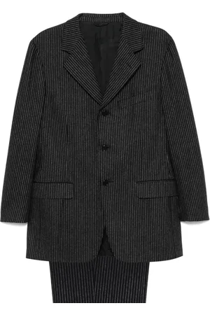 ROMEO GIGLI 1990s striped suit