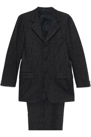 ROMEO GIGLI 1990s striped suit