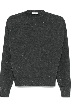 PESERICO SIGN Metallic-thread sweater