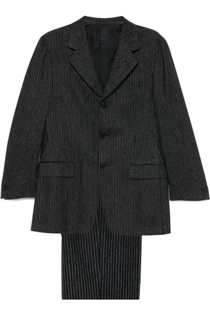 ROMEO GIGLI 1990s striped suit