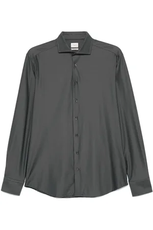 Traiano Milano Geometric-pattern shirt