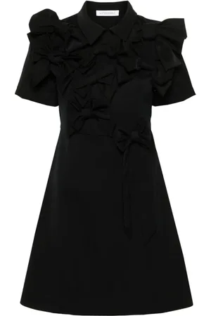 Viktor & Rolf Bow-detail wool dress