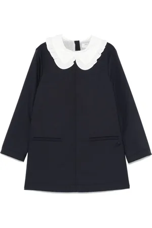 PHILOSOPHY DI LORENZO SERAFINI Contrasting-collar dress
