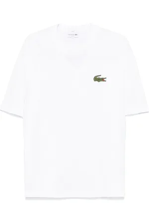 Lacoste Logo-appliquéd T-shirt