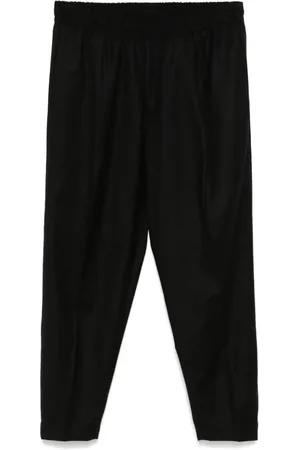 BRIGLIA Virgin wool track pants