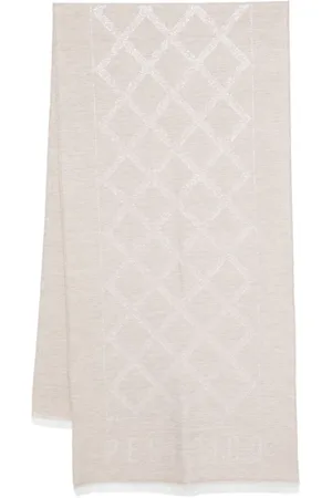 PESERICO SIGN Metallic-jacquard scarf