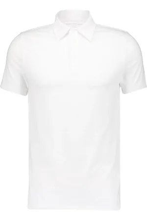 Majestic Short-sleeve organic-cotton polo shirt