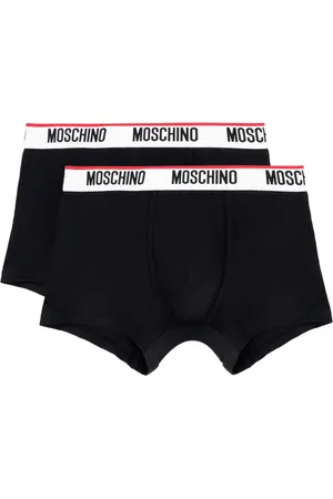 Moschino Logo-waistband briefs (pack of two)