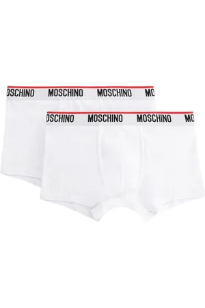 Moschino Logo-strap boxers (pack of two)
