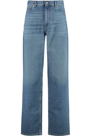 VALENTINO GARAVANI High-rise wide-leg jeans
