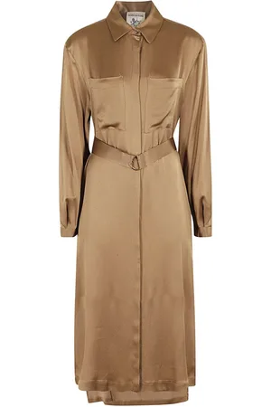 SEMICOUTURE Belted shirt dress