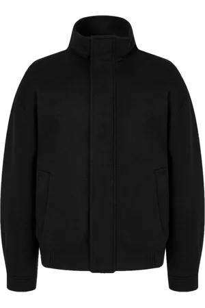 Studio Tomboy High-neck zip-up bomber jacket