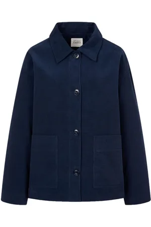 Studio Tomboy Corduroy spread-collar shirt jacket
