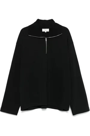 STUDIO NICHOLSON Half-zip sweatshirt