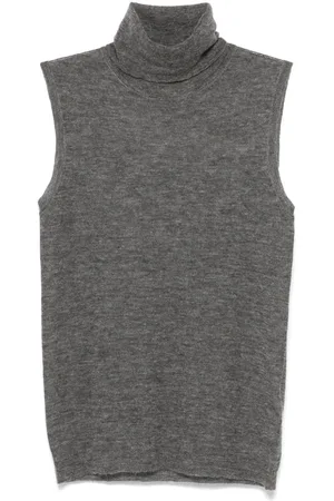 ALYSI Fine-knit vest