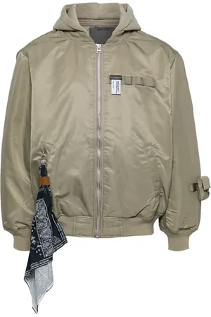Musium Div. Hooded zip-up jacket