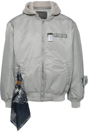 Musium Div. Hooded zip-up jacket