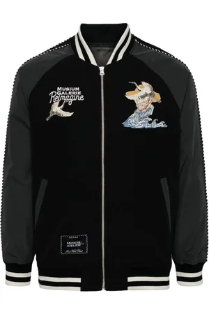 Musium Div. Embroidered bomber jacket