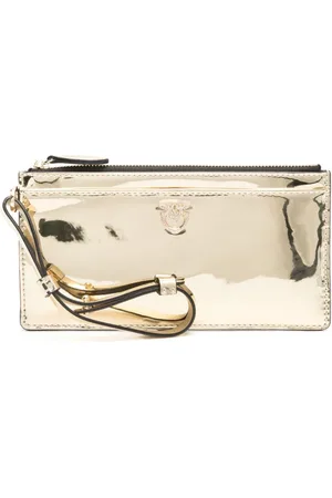 Pinko Patent-finish card holder