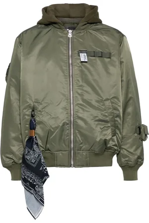 Musium Div. Hooded zip-up jacket
