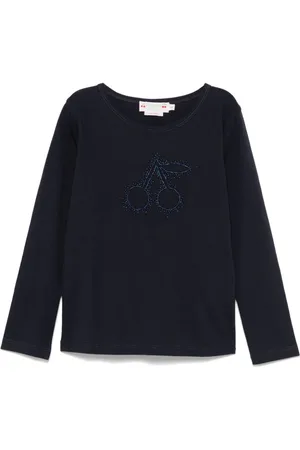 BONPOINT Bead-logo T-shirt