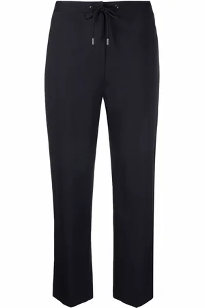 THEORY Straight-leg cropped trousers