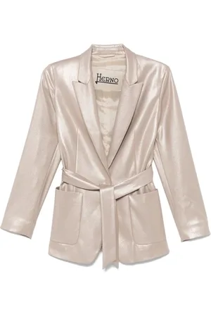 HERNO Lamé blazer