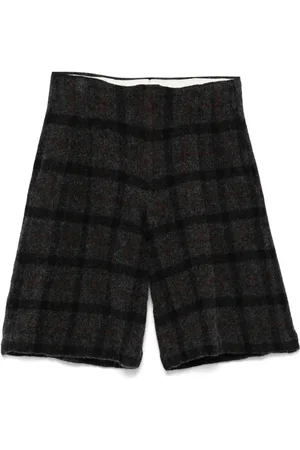 Comme des Garçons Plaid-pattern shorts