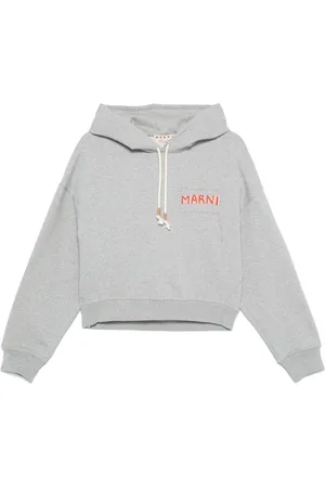 Marni Logo-patch hoodie