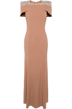 Jenny Packham Polaris crystal-embellished gown