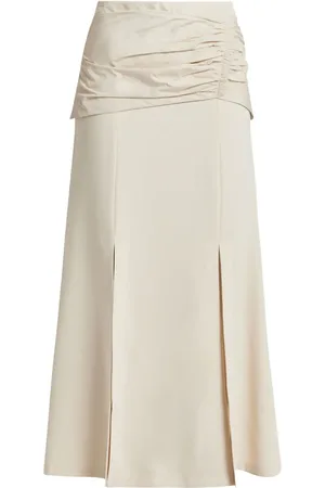 MEHTAP ELAIDI Layered ruched skirt
