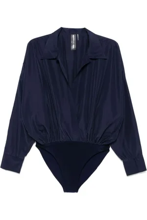 Norma Kamali Satin bodysuit