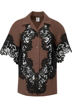 Rosie Assoulin Lace Cabana shirt