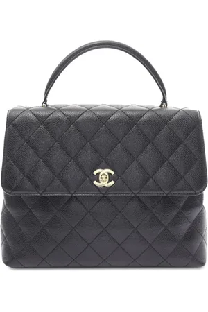 CHANEL 2002-2003 Caviar Kelly Top Handle handbag