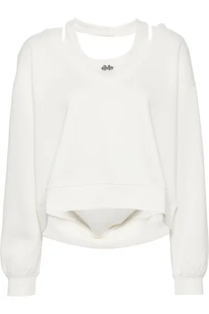 Musium Div. Layered neck hoodie