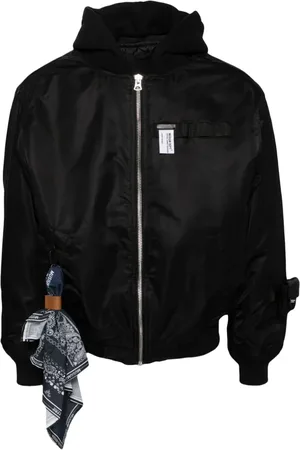Musium Div. Hooded zip-up jacket