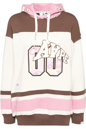 A Bathing Ape Logo-patch hoodie